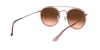 OKULARY RAY-BAN® ROUND RB 3647N 9069A5 51 ROZMIAR M